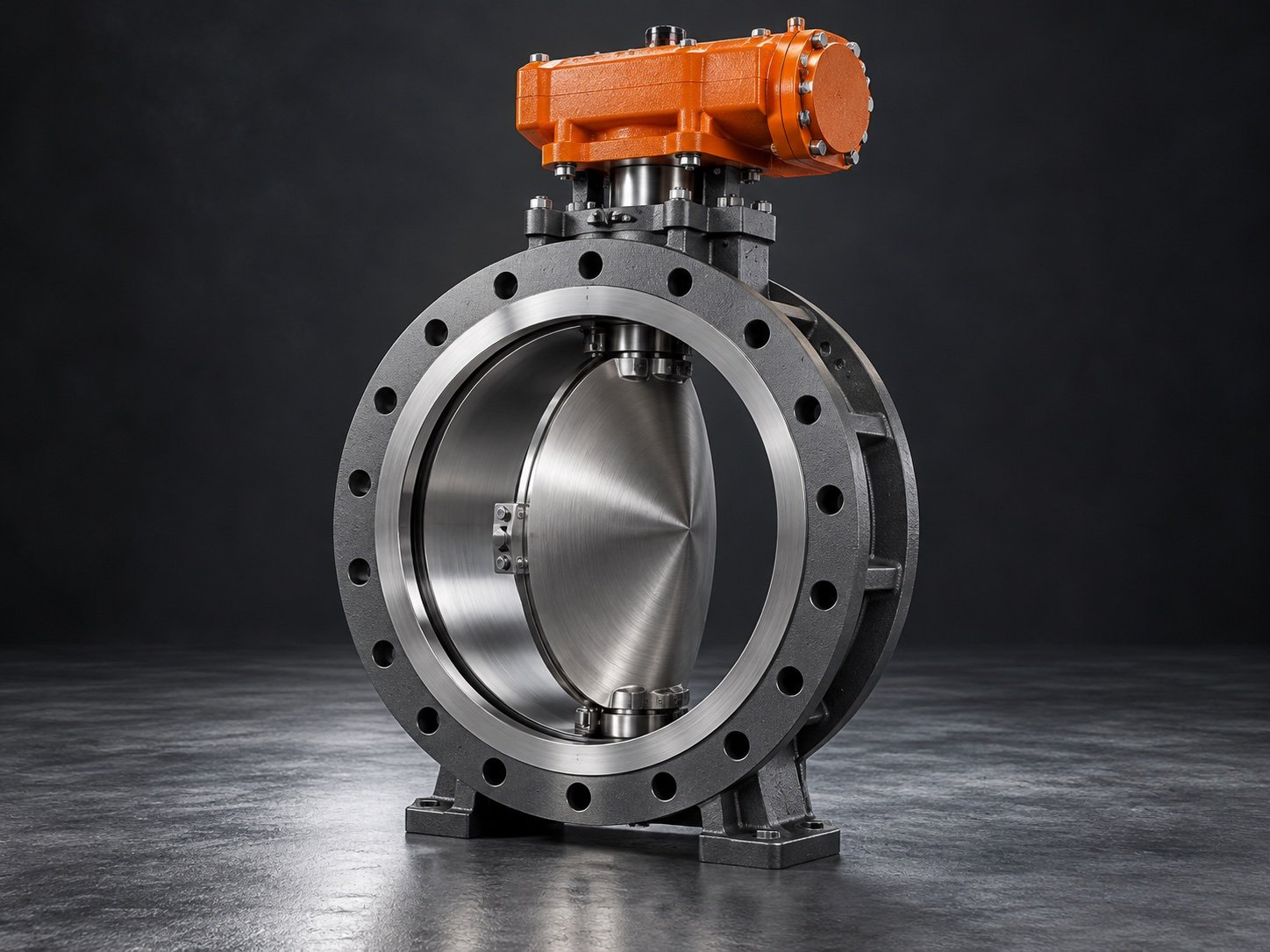 Butterfly valves — concept illustration